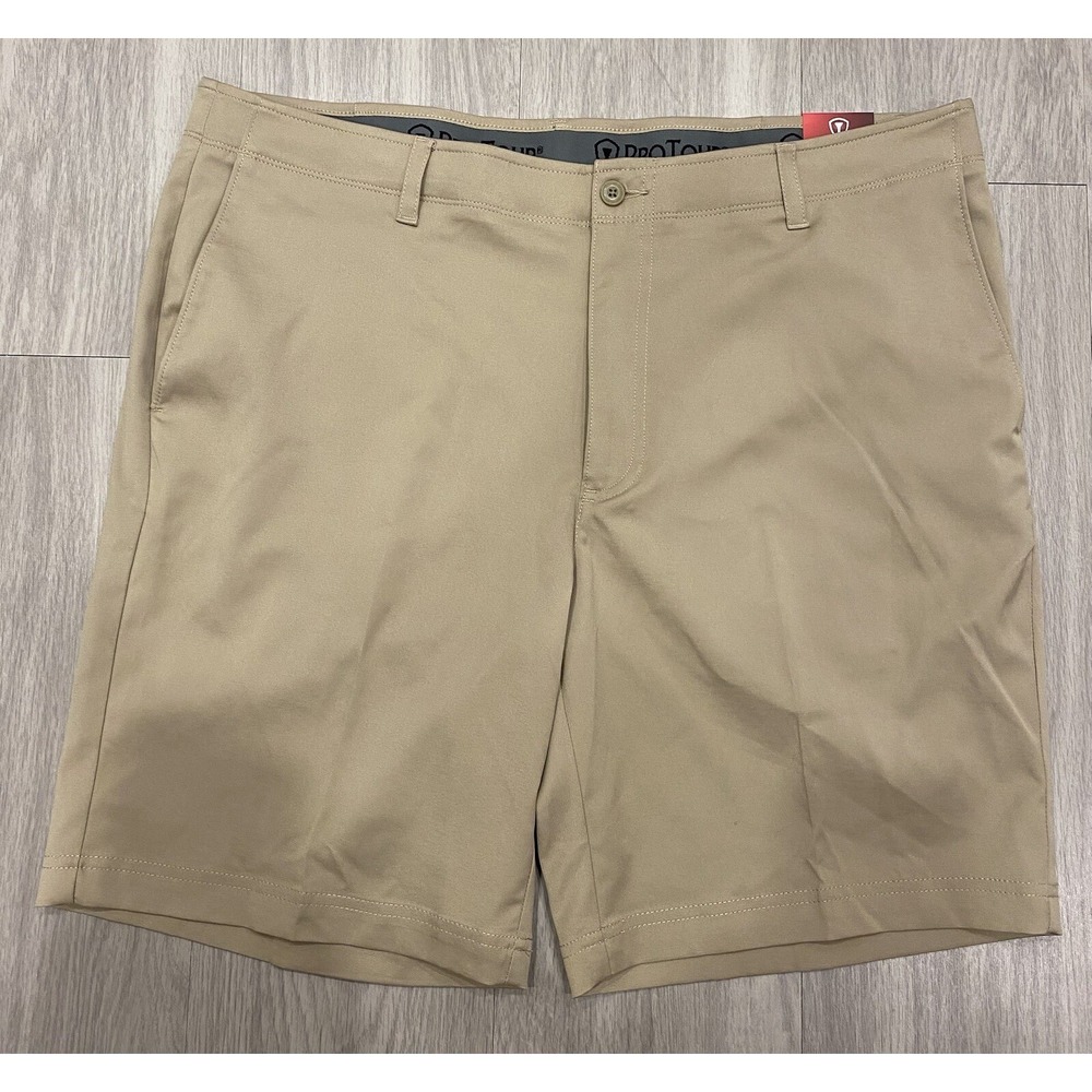 Nwt Pro Tour Comfort Stretch Tech Performance Stretch Golf Shorts Mens 38 $60